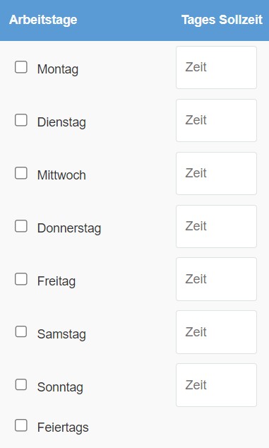 Einstellung_Sollstunden